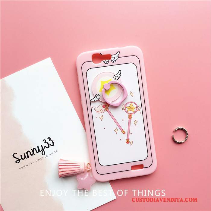 Custodia Huawei Ascend G7 Silicone Rosa Morbido, Cover Huawei Ascend G7 Telefono Bello