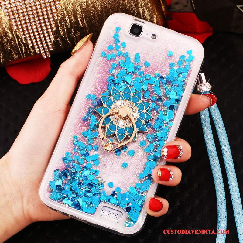 Custodia Huawei Ascend G7 Strass Sottili Ring, Cover Huawei Ascend G7 Protezione Telefono Tendenza