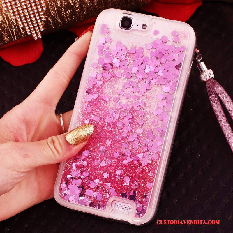 Custodia Huawei Ascend G7 Strass Sottili Ring, Cover Huawei Ascend G7 Protezione Telefono Tendenza