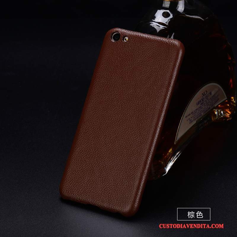 Custodia Huawei Ascend Mate 7 Pelle Personalizza Piccola, Cover Huawei Ascend Mate 7 Protezione Mucca Oro