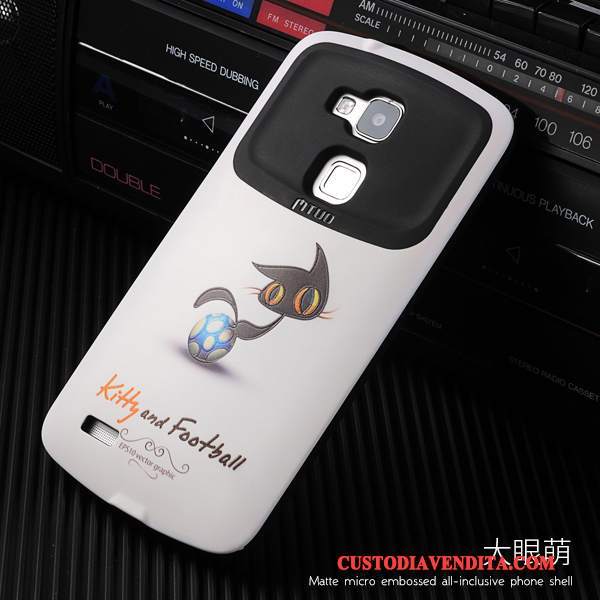 Custodia Huawei Ascend Mate 7 Silicone Rosatelefono, Cover Huawei Ascend Mate 7 Protezione Sottili Morbido