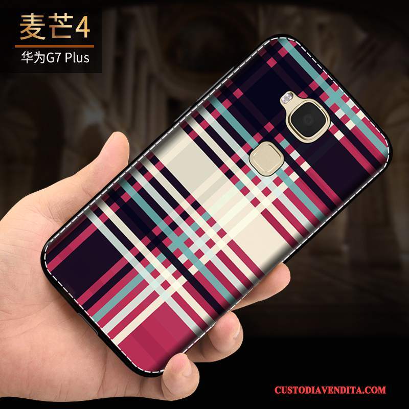 Custodia Huawei G7 Plus Colore Morbidotelefono, Cover Huawei G7 Plus Protezione Anti-caduta