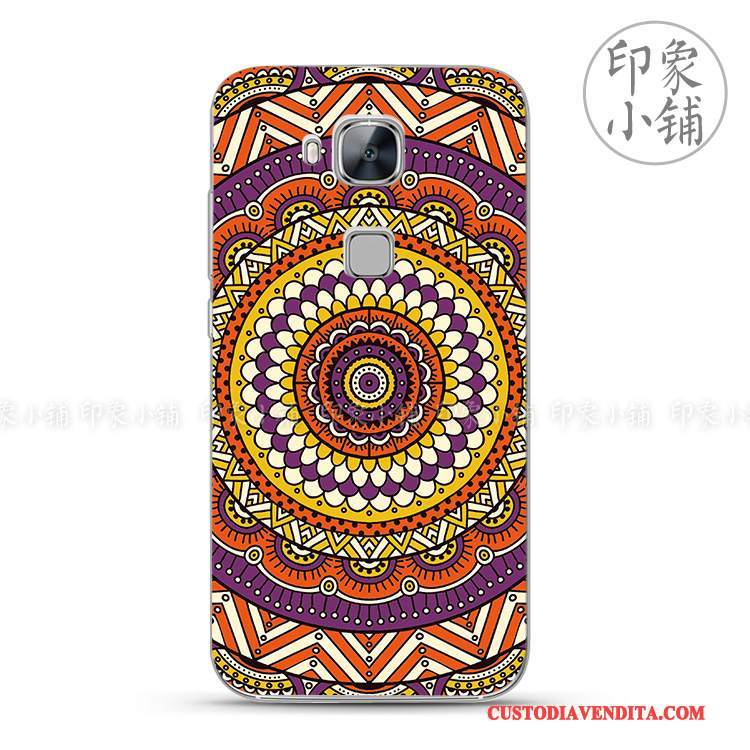 Custodia Huawei G7 Plus Creativo Tendenza Di Personalità, Cover Huawei G7 Plus Colore Vento Morbido