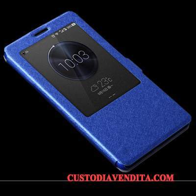 Custodia Huawei G7 Plus Pelle Rossotelefono, Cover Huawei G7 Plus Folio