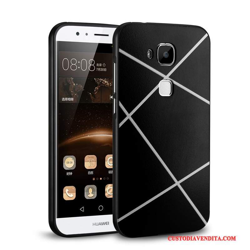 Custodia Huawei G7 Plus Protezione Difficiletelefono, Cover Huawei G7 Plus Telaio Metallo