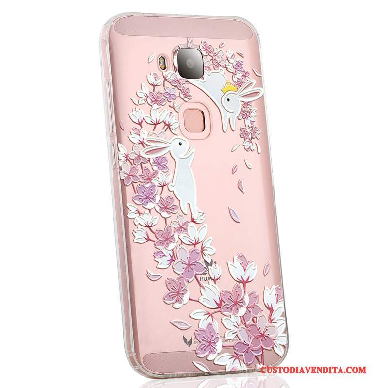 Custodia Huawei G7 Plus Protezione Morbido Di Personalità, Cover Huawei G7 Plus Creativo Telefono Tutto Incluso