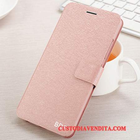 Custodia Huawei G7 Plus Protezione Rosatelefono, Cover Huawei G7 Plus Pelle Anti-caduta