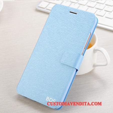 Custodia Huawei G7 Plus Protezione Rosatelefono, Cover Huawei G7 Plus Pelle Anti-caduta