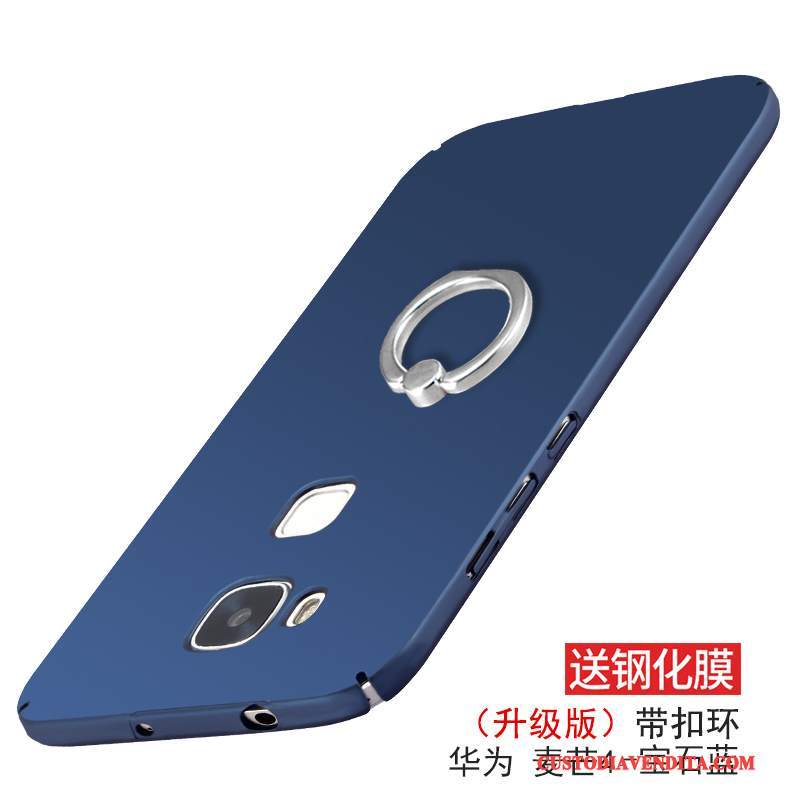 Custodia Huawei G7 Plus Silicone Macchiati Difficile, Cover Huawei G7 Plus Protezione Tutto Incluso Blu