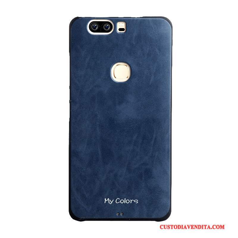 Custodia Huawei G7 Plus Silicone Morbido Blu, Cover Huawei G7 Plus Protezione Anti-caduta Tutto Incluso