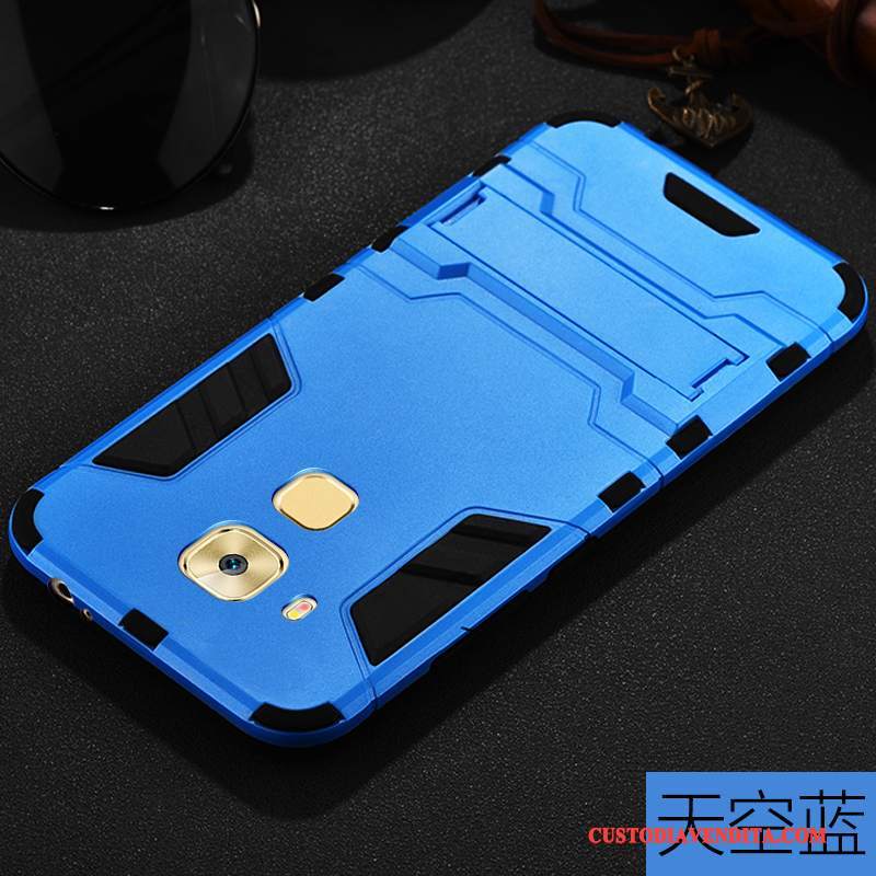 Custodia Huawei G7 Plus Silicone Oro Anti-caduta, Cover Huawei G7 Plus Protezione Telefono Difficile