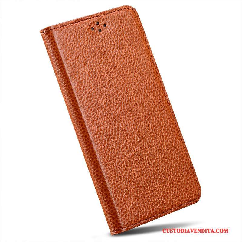 Custodia Huawei G9 Lite Folio Gioventùtelefono, Cover Huawei G9 Lite Pelle Rosso Anti-caduta