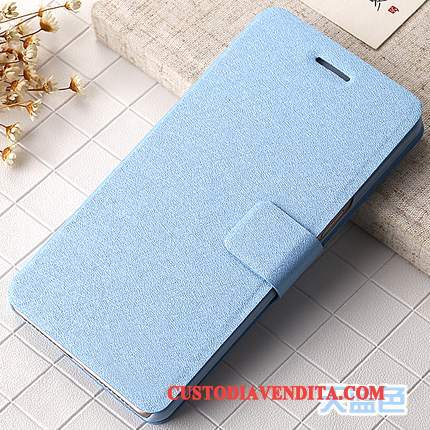 Custodia Huawei G9 Lite Pelle Bianco Gioventù, Cover Huawei G9 Lite Folio Telefono