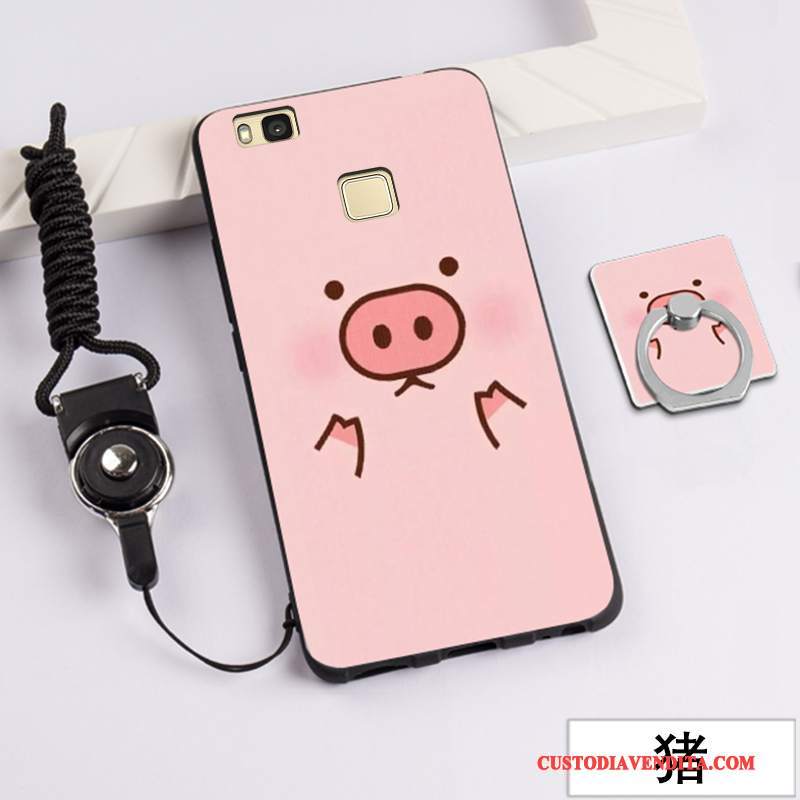 Custodia Huawei G9 Lite Protezione Telefono Morbido, Cover Huawei G9 Lite Cartone Animato Gioventù Rosa