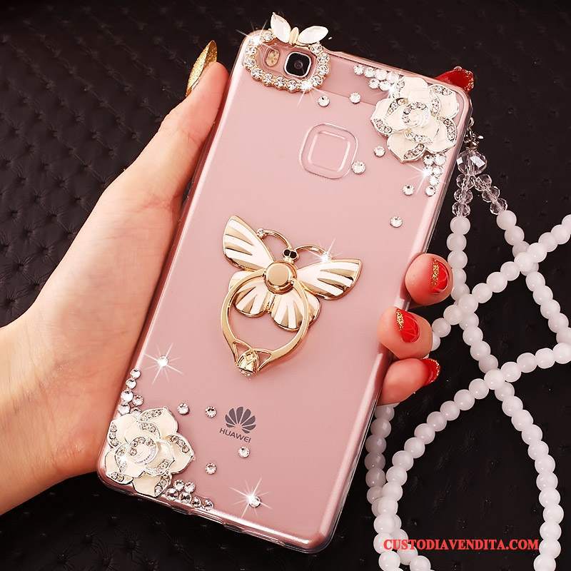 Custodia Huawei G9 Lite Strass Gioventù Anti-caduta, Cover Huawei G9 Lite Protezione Telefono Morbido