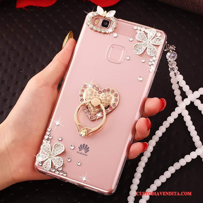 Custodia Huawei G9 Lite Strass Gioventù Anti-caduta, Cover Huawei G9 Lite Protezione Telefono Morbido