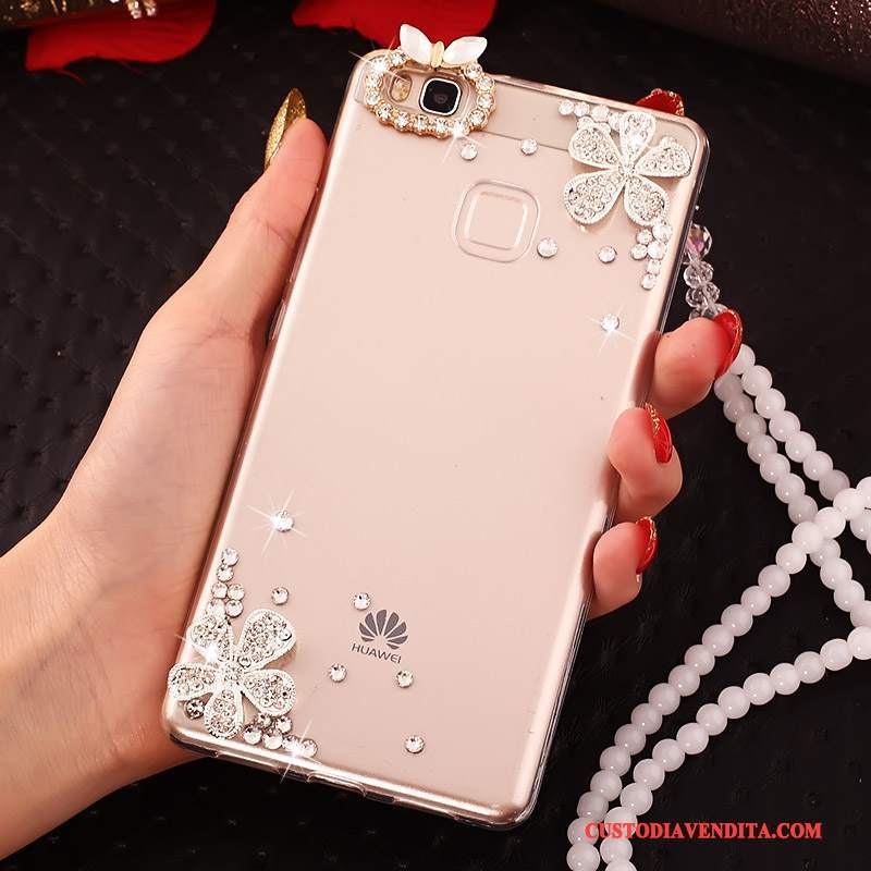 Custodia Huawei G9 Lite Strass Gioventù Anti-caduta, Cover Huawei G9 Lite Protezione Telefono Morbido