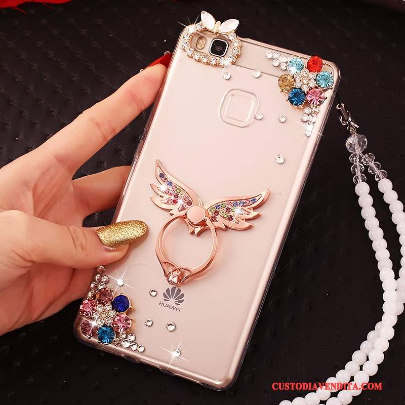 Custodia Huawei G9 Lite Strass Gioventù Anti-caduta, Cover Huawei G9 Lite Protezione Telefono Morbido