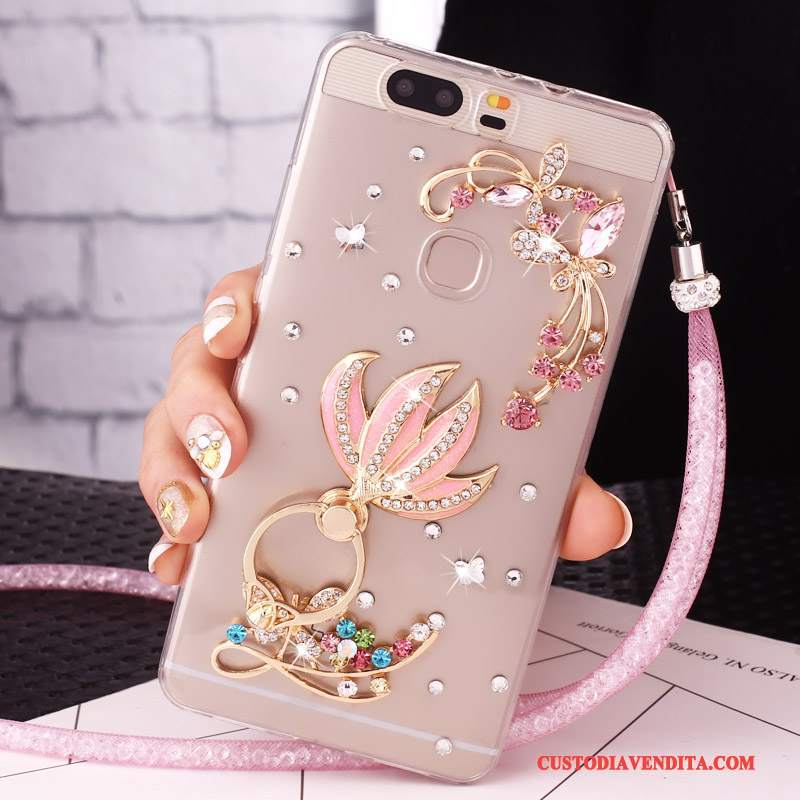 Custodia Huawei G9 Lite Strass Gioventù Ring, Cover Huawei G9 Lite Protezione Anti-cadutatelefono