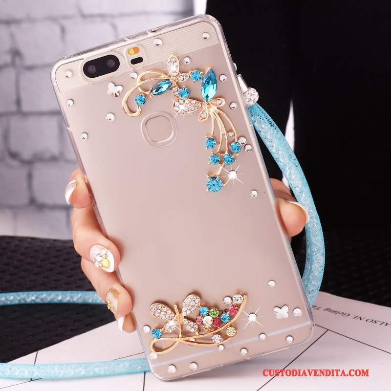 Custodia Huawei G9 Lite Strass Gioventù Ring, Cover Huawei G9 Lite Protezione Anti-cadutatelefono