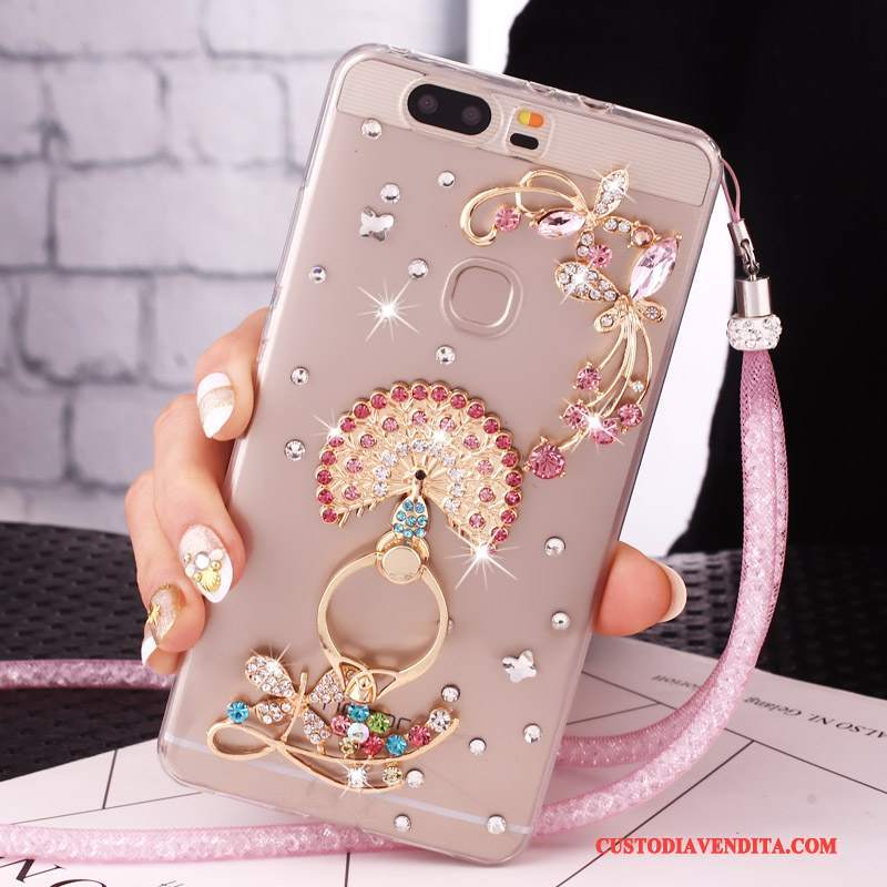 Custodia Huawei G9 Lite Strass Gioventù Ring, Cover Huawei G9 Lite Protezione Anti-cadutatelefono