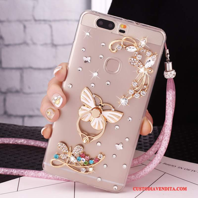 Custodia Huawei G9 Lite Strass Gioventù Ring, Cover Huawei G9 Lite Protezione Anti-cadutatelefono