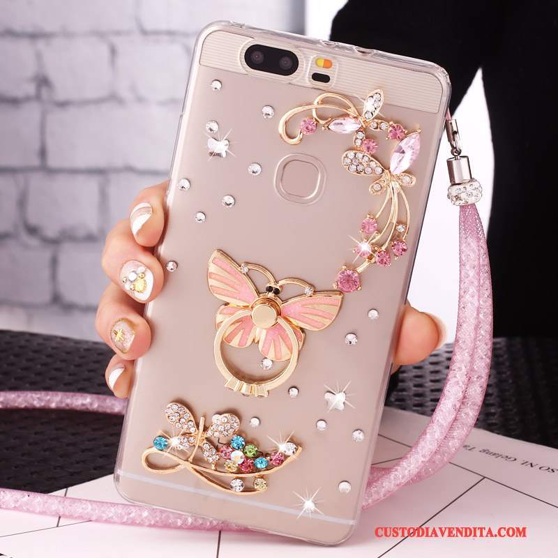 Custodia Huawei G9 Lite Strass Gioventù Ring, Cover Huawei G9 Lite Protezione Anti-cadutatelefono