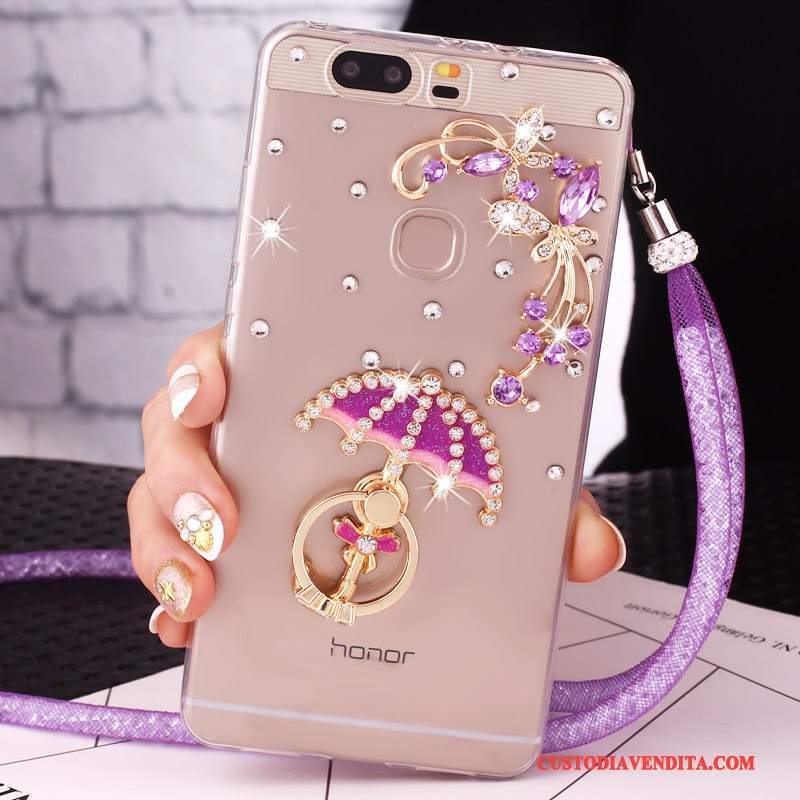 Custodia Huawei G9 Lite Strass Gioventù Ring, Cover Huawei G9 Lite Protezione Anti-cadutatelefono