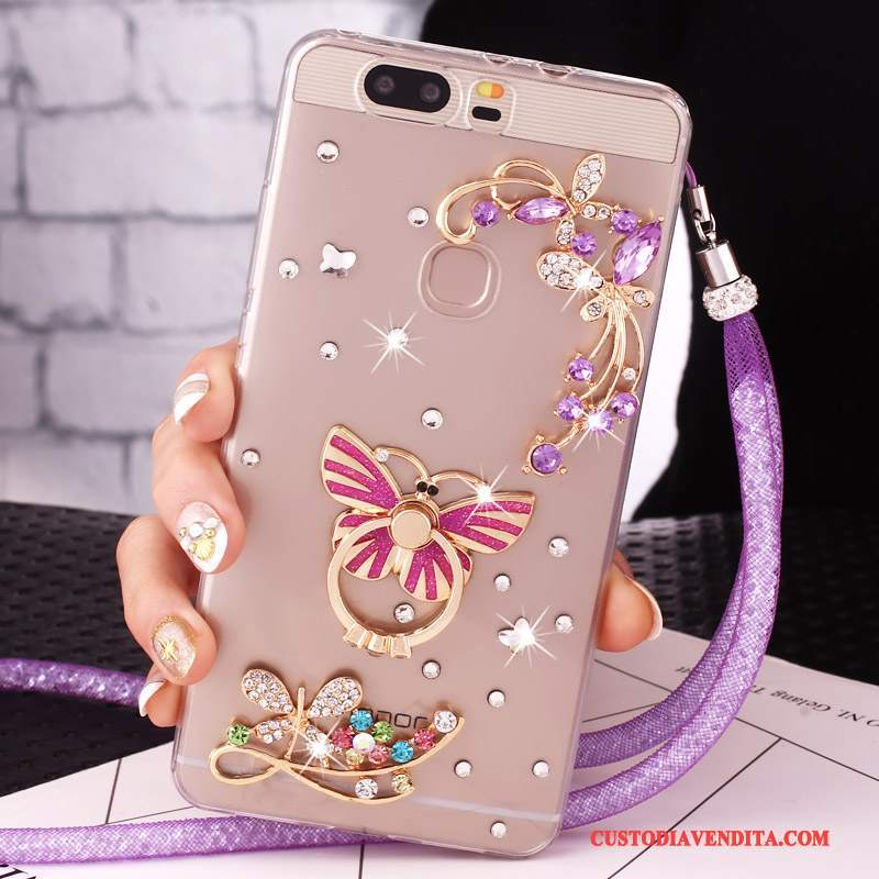 Custodia Huawei G9 Lite Strass Gioventù Ring, Cover Huawei G9 Lite Protezione Anti-cadutatelefono