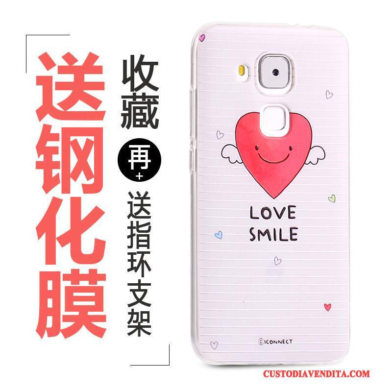 Custodia Huawei G9 Plus Colore Morbidotelefono, Cover Huawei G9 Plus Silicone Tutto Incluso