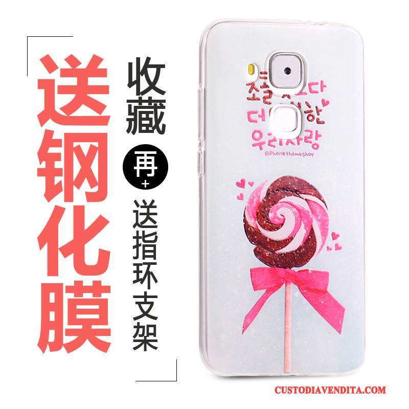 Custodia Huawei G9 Plus Colore Morbidotelefono, Cover Huawei G9 Plus Silicone Tutto Incluso