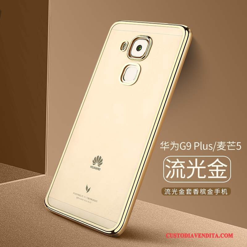 Custodia Huawei G9 Plus Creativo Di Personalità Tutto Incluso, Cover Huawei G9 Plus Protezione Oro Morbido