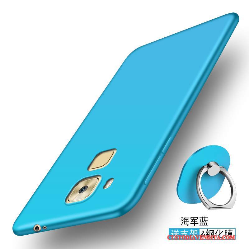 Custodia Huawei G9 Plus Creativo Telefono Di Personalità, Cover Huawei G9 Plus Protezione Anti-caduta Blu