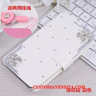 Custodia Huawei G9 Plus Folio Rossotelefono, Cover Huawei G9 Plus Pelle Tendenza Anti-caduta