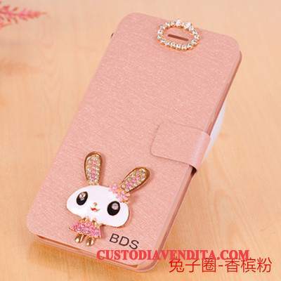 Custodia Huawei G9 Plus Folio Rossotelefono, Cover Huawei G9 Plus Pelle Tendenza Anti-caduta