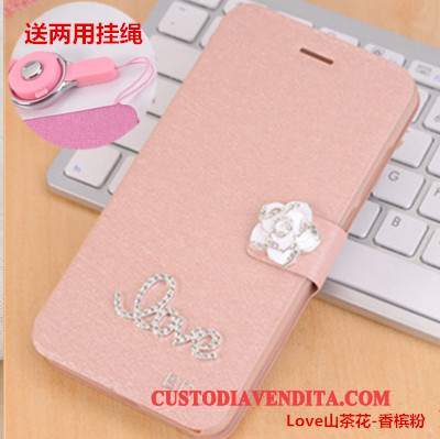 Custodia Huawei G9 Plus Folio Rossotelefono, Cover Huawei G9 Plus Pelle Tendenza Anti-caduta