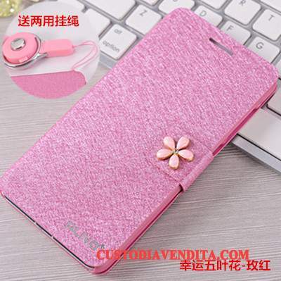 Custodia Huawei G9 Plus Folio Rossotelefono, Cover Huawei G9 Plus Pelle Tendenza Anti-caduta