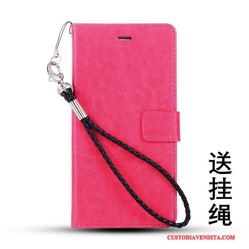 Custodia Huawei G9 Plus Pelle Ornamenti Appesi Anti-caduta, Cover Huawei G9 Plus Folio Telefono