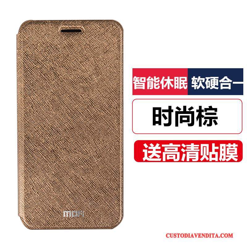 Custodia Huawei G9 Plus Pelle Ornamenti Appesi Oro, Cover Huawei G9 Plus Silicone Anti-cadutatelefono