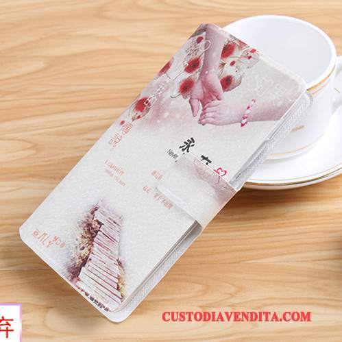 Custodia Huawei G9 Plus Pelle Rosatelefono, Cover Huawei G9 Plus Folio