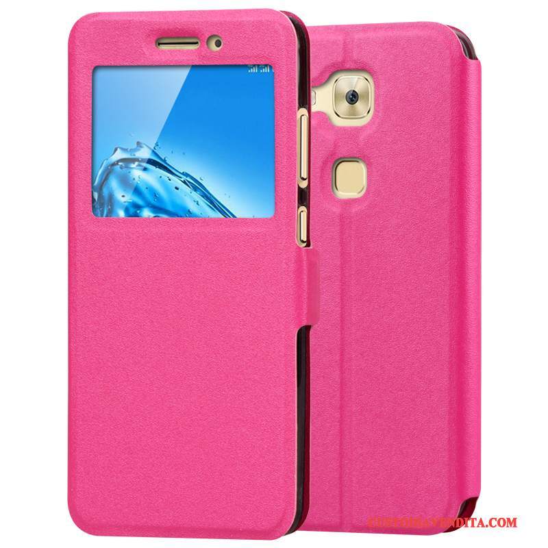 Custodia Huawei G9 Plus Pelle Verdetelefono, Cover Huawei G9 Plus Protezione Anti-caduta