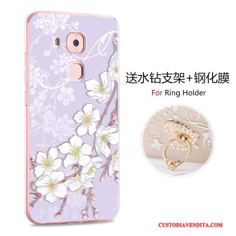 Custodia Huawei G9 Plus Protezione Anti-cadutatelefono, Cover Huawei G9 Plus Cartone Animato Morbido Oro