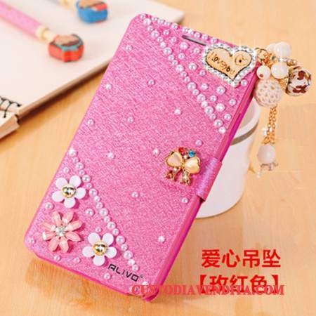 Custodia Huawei G9 Plus Protezione Telefono Tendenza, Cover Huawei G9 Plus Strass Blu Chiaro Anti-caduta