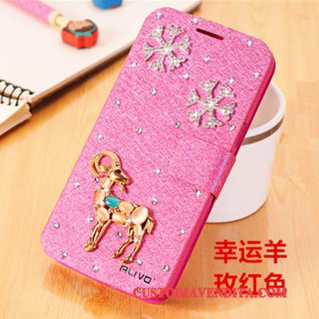 Custodia Huawei G9 Plus Protezione Telefono Tendenza, Cover Huawei G9 Plus Strass Blu Chiaro Anti-caduta