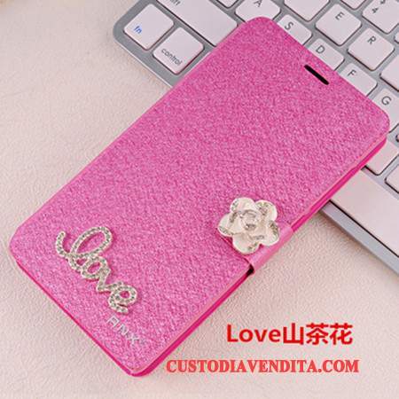 Custodia Huawei G9 Plus Protezione Telefono Tendenza, Cover Huawei G9 Plus Strass Blu Chiaro Anti-caduta