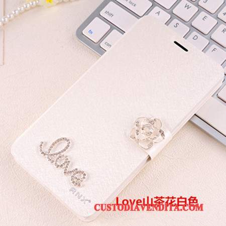 Custodia Huawei G9 Plus Protezione Telefono Tendenza, Cover Huawei G9 Plus Strass Blu Chiaro Anti-caduta