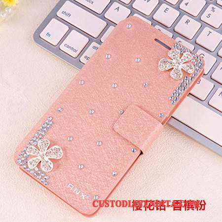 Custodia Huawei G9 Plus Protezione Telefono Tendenza, Cover Huawei G9 Plus Strass Blu Chiaro Anti-caduta