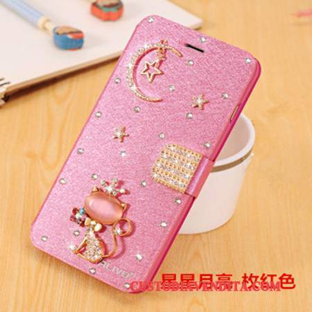 Custodia Huawei G9 Plus Protezione Telefono Tendenza, Cover Huawei G9 Plus Strass Blu Chiaro Anti-caduta