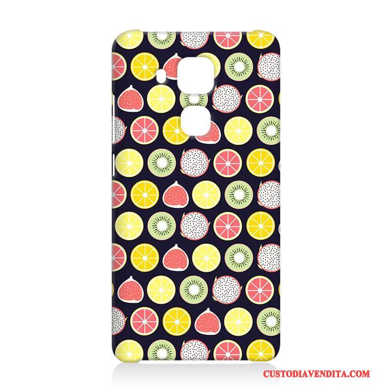 Custodia Huawei G9 Plus Silicone Telefono Anti-caduta, Cover Huawei G9 Plus Protezione Difficile Giallo