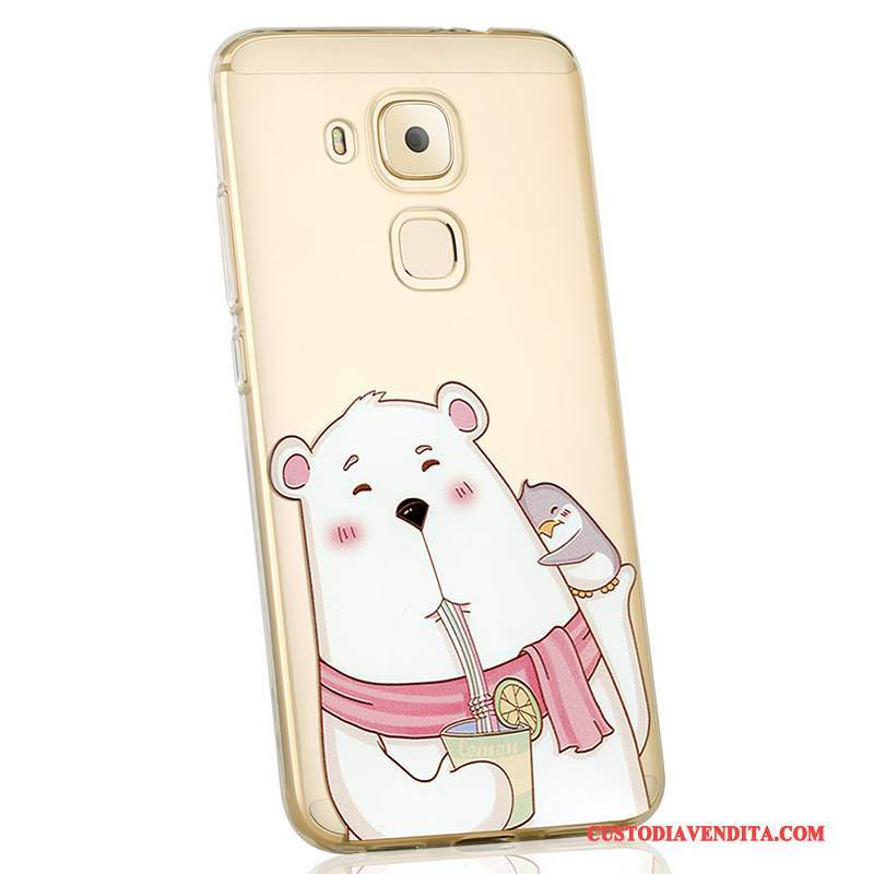 Custodia Huawei G9 Plus Silicone Telefono Tutto Incluso, Cover Huawei G9 Plus Cartone Animato Bello Morbido